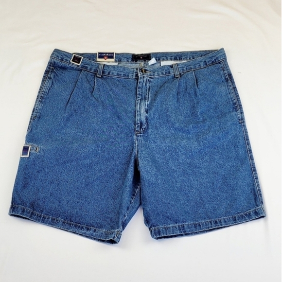 Saddlebred 100% Cotton Denim Shorts - Picture 1 of 7